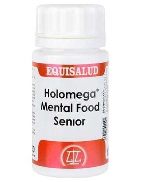 Holomega Mental Food Senior 50Cap. de Equisalud