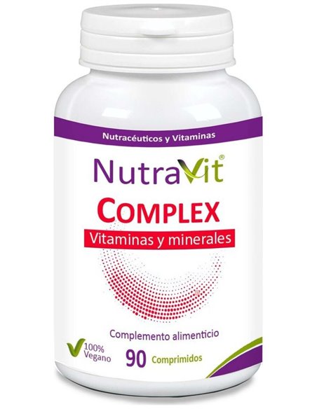 Nutravit Complex Vitaminas Y Minerales 90Comp. de Nutravit