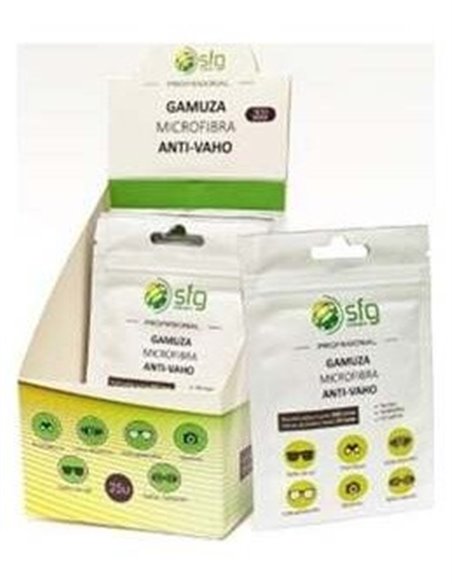 Gamuza Microfibra Anti-Vaho Caja 25Ud. de Sfg Clean