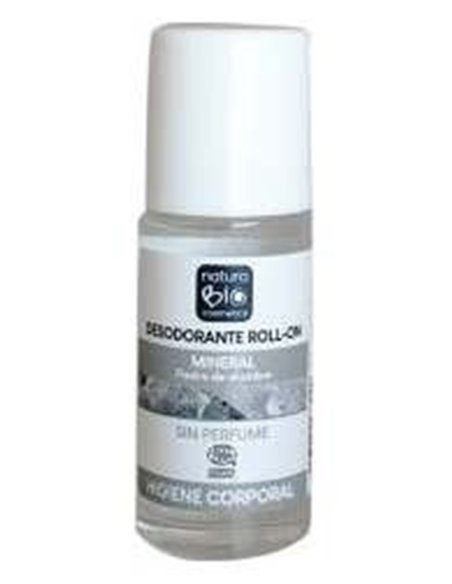 Desodorante Mineral Piedra Alumbre Roll-On 50M Bio de Naturabio Cosmetics