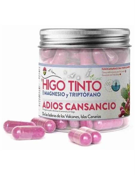 Higo Tinto Con Magnesio Y Triptofano 90Cap. de Tuno Canarias