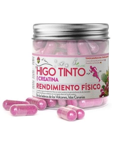 Higo Tinto Con Creatina 90Cap. de Tuno Canarias