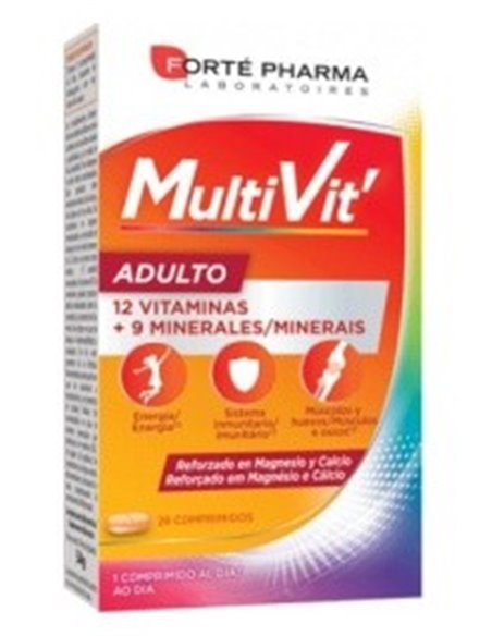 Multivit Adulto 28Comp. de Forte Pharma