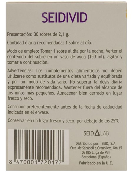 Seidivid 30 Sobres de Seid