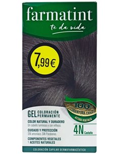 Farmatint Gel 4N Castaño 135Ml. de Farmatint