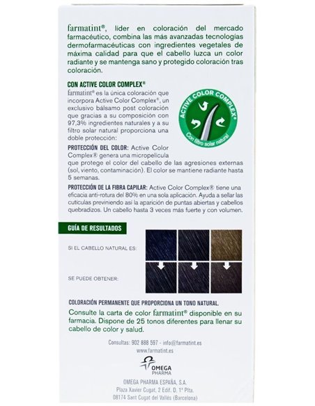 Farmatint Gel 2N Moreno 135Ml. de Farmatint