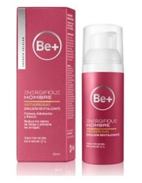 Be+Energ Hombre Antiarrugas Emulsion Revit 50Ml de Be+