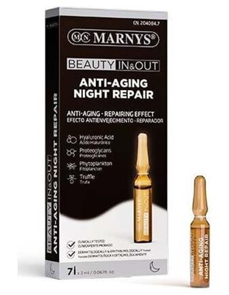 Beauty In & Out Night Repair 7Amp. de Marnys