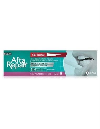 Afta Repair Gel Sabor Frutos Del Bosque 15Ml de Afta Repair