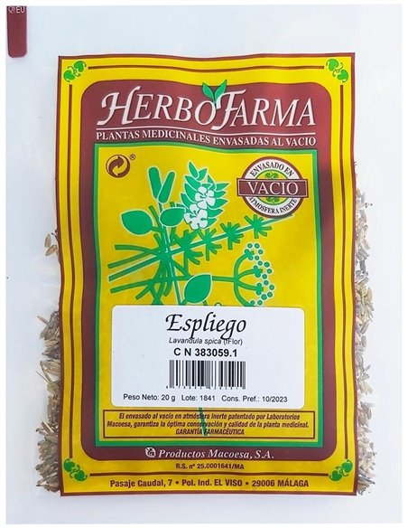 Macoesa Espliego Herbofarma 20Gr de Macoesa