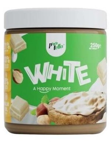 Crema Proteica Choco White Sin Azucar Añadido 250Gr. de Protella