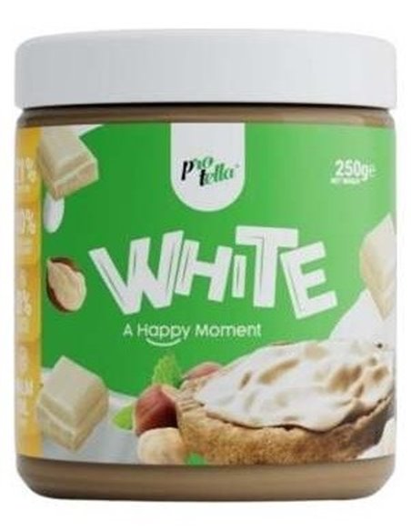 Crema Proteica Choco White Sin Azucar Añadido 250Gr. de Protella