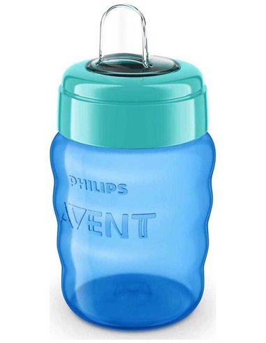 Vaso Boquilla Blanda Azul 260Ml. Scf553/05 de Avent