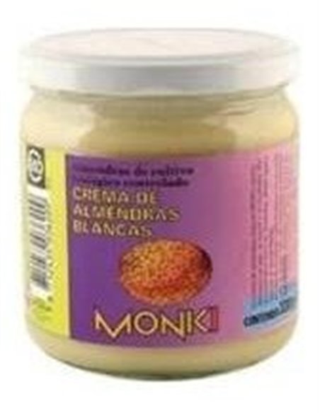 Crema De Almendras Blancas 330Gr. Bio de Monki