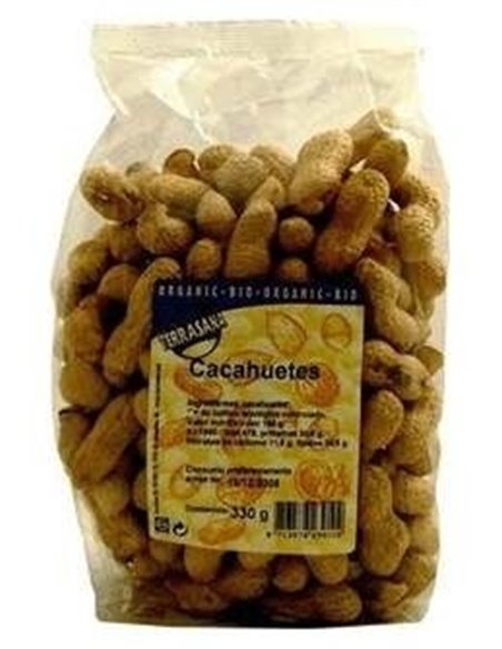 Cacahuetes Con Cascara 330Gr. Vegan de Terrasana