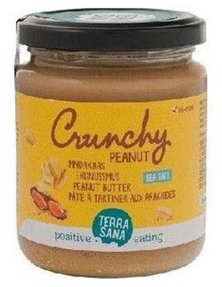 Crema De Cacahuete  Crunchy Con Sal Himalaya 250G de Terrasana
