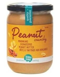 Crema De Cacahuete Crunchy Sin Sal 500Gr. Bio de Terrasana