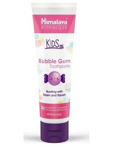 Dentifrico Botanique Infantil Chicle 80Gr. de Himalaya