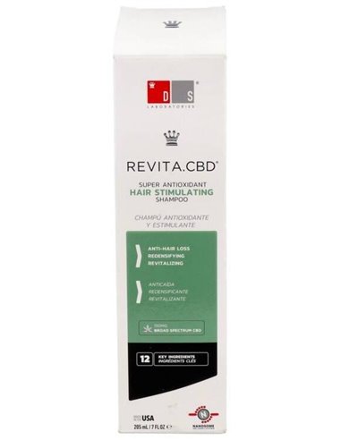 Ds Revita Cbd Champu Antiox Estimulante 205Ml de Ds Laboratories