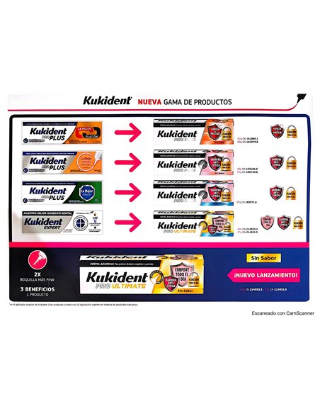 Kukident Pro Doble Accion 40Gr. de Kukident