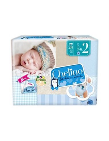 Chelino Pañal Inf  Recién Nacido T 2 3-6Kg 28Un de Chelino