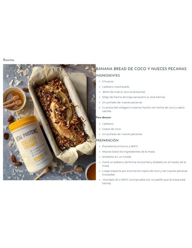 Vital Proteins Collagen Creamer Vainilla 300Gr. de Vital Proteins