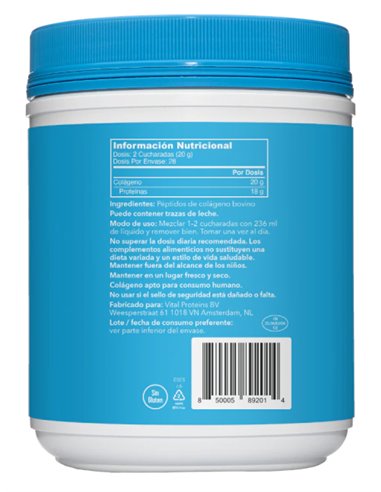 Vital Proteins Collagen Peptides 567Gr. de Vital Proteins