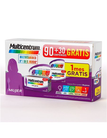 Multicentrum Mujer Pack 90+30** de Multicentrum