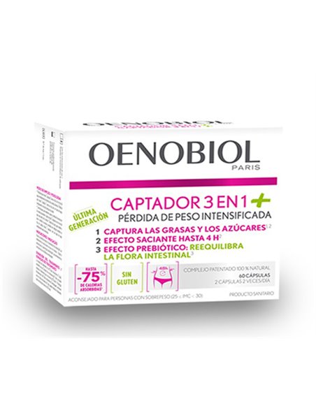 Oenobiol Captador 3 En 1 60Cap. de Oenobiol