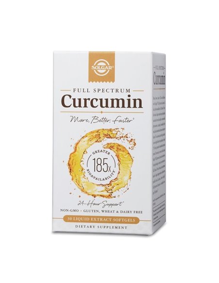 Full Spectrum Cúrcuma  30 cápsulas blandas Solgar