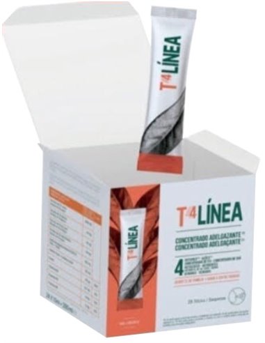 T4 Linea Sabor Pomelo 28Sticks de B.Green (Lab. Lebudit)