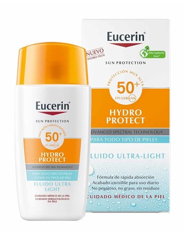 Eucerin Sun Face Hydro Protect Fluido Fps50+  50Ml de Eucerin