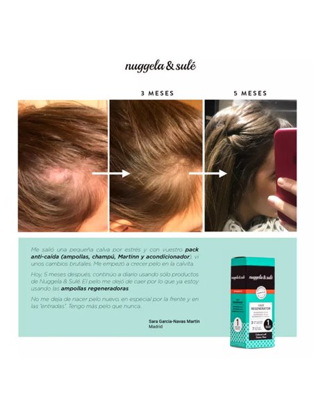 Regenerador Capilar 1Amp 10Ml. de Nuggela & Sule