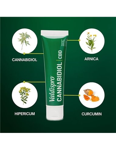 Valdispro Cannabidiol Crema 60Ml. de Valdispert