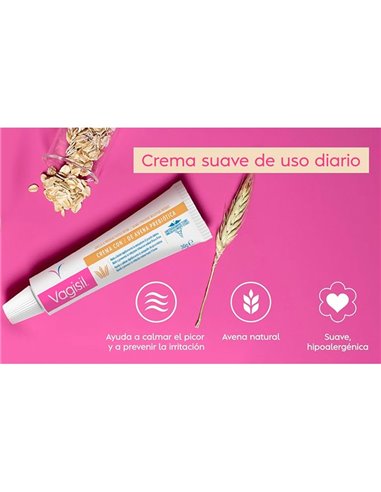 Vagisil Crema Con Avena Prebiotica 30 G de Vagisil