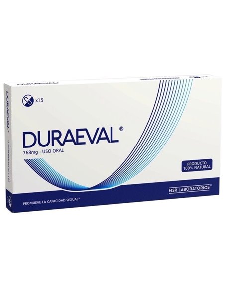 Duraeval 768mg 15 capsulas MSR Lab