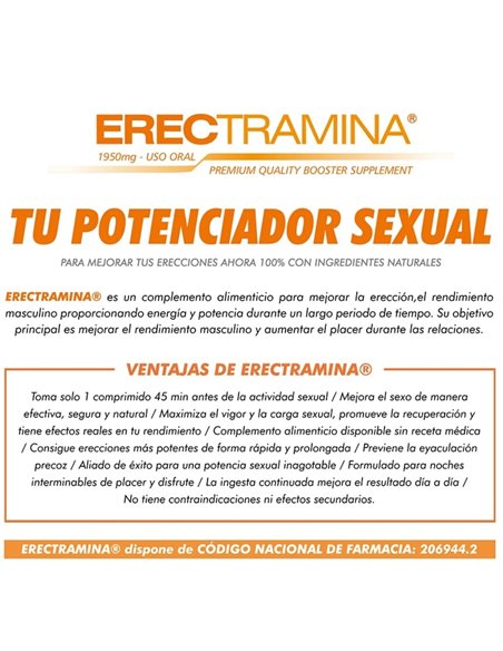 Erectramina 1950mg 16 comprimidos MSR Lab