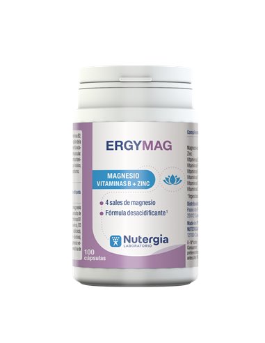 Ergymag (Remineralizante Y Desacidificante) 100Cap de Nutergia