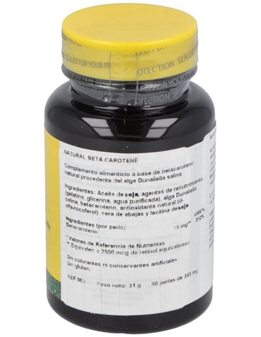 Natural Betacaroteno 90Perlas de Natures Plus