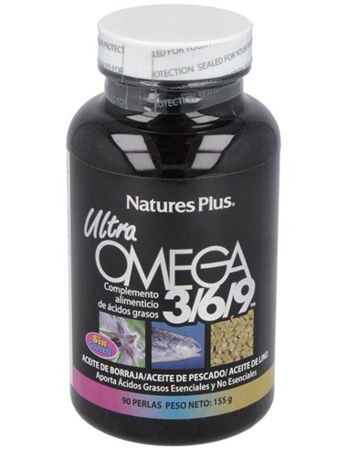 Ultra Omega 3-6-9 90Perlas de Natures Plus