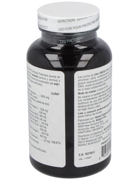 Ultra Omega 3-6-9 90Perlas de Natures Plus