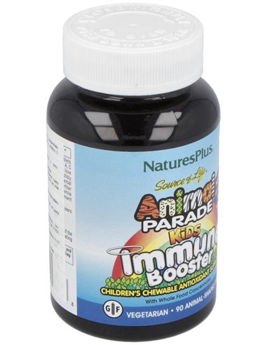 Animal Parade Kids Immune Booster 90Comp.Mast. de Natures Plus