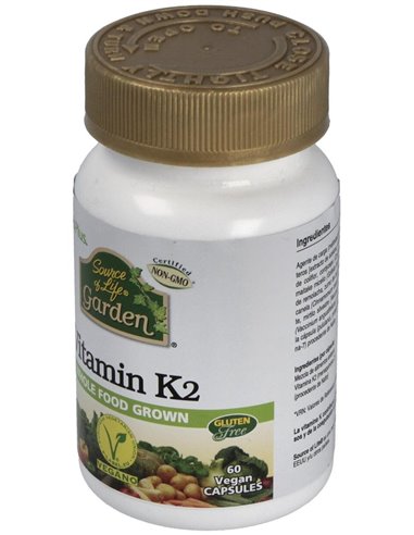 Garden Source Of Life Vitamina K2 60Cap. de Natures Plus