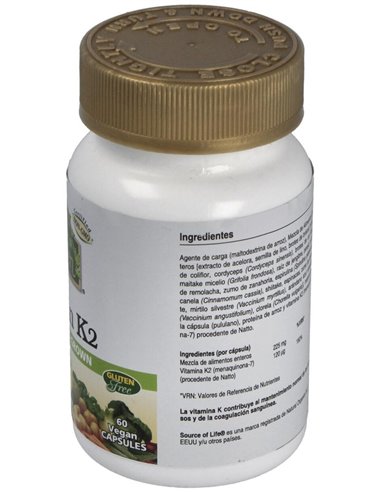 Garden Source Of Life Vitamina K2 60Cap. de Natures Plus
