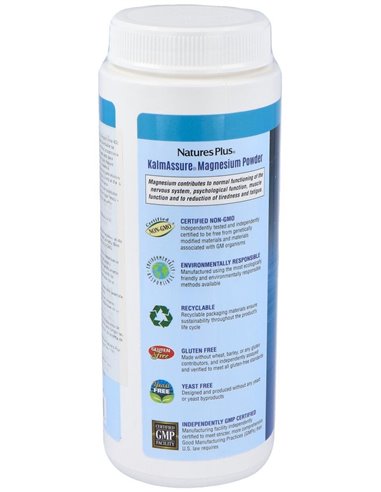 Magnesio Polvo 522Gr. de Natures Plus