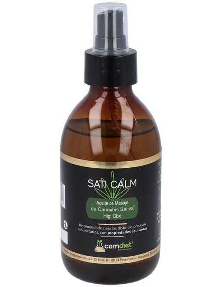 Sati Calm Aceite Cannabis Sativa 250Ml. de Comdiet