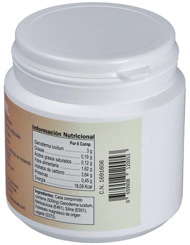 Reishi-Ganoderma-Mrl 500Mg. 90Comp. de Atena