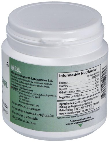 Polyporus-Mrl 500Mg. 90Conp. de Atena