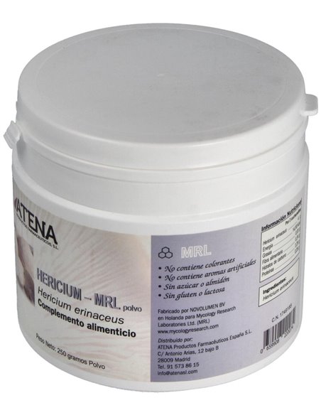 Hericium-Mrl 250Gr. En Polvo de Atena