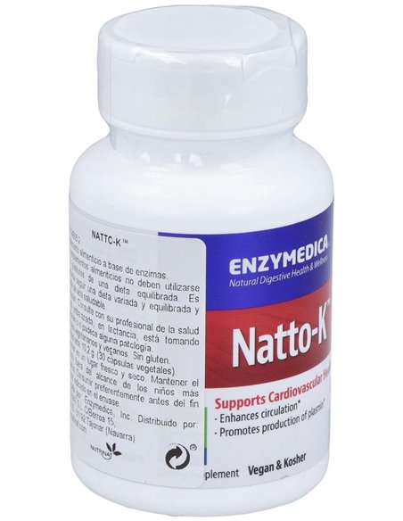 Natto-K 30Cap.Veg. de Enzymedica
